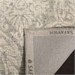 Safavieh Abstract 8' x 10' Hand Tufted Wool Rug in Gray and Ivory