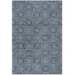 Safavieh Abstract 6' x 9' Hand Tufted Wool Rug in Blue