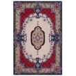 Safavieh Bellagio 5' x 8' Hand Tufted Wool Rug in Ivory and Pink