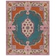 Safavieh Bellagio 8' x 10' Hand Tufted Wool Rug in Blue and Pink
