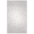 Safavieh Evoke 3' x 5' Rug in Dark Gray and Ivory
