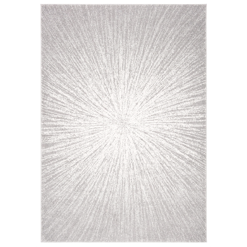 Safavieh Evoke 4' x 6' Rug in Dark Gray and Ivory