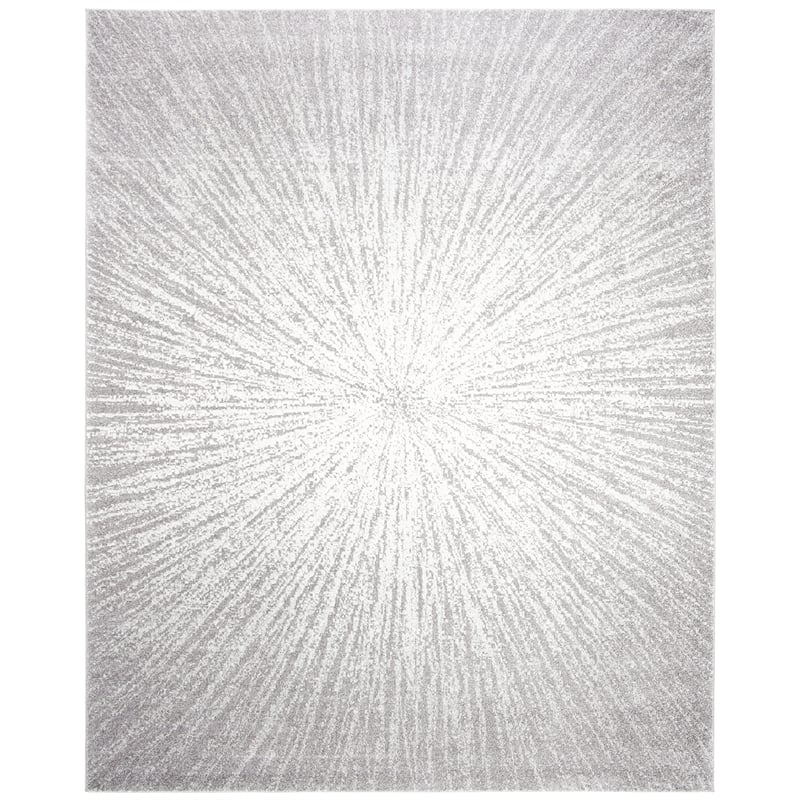 Safavieh Evoke 8' x 10' Rug in Dark Gray and Ivory