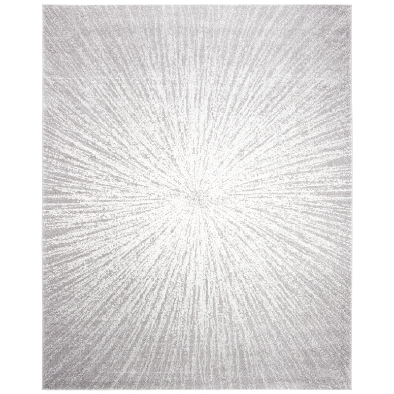 Safavieh Evoke 9' x 12' Rug in Dark Gray and Ivory