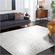 Safavieh Evoke 9' x 12' Rug in Dark Gray and Ivory