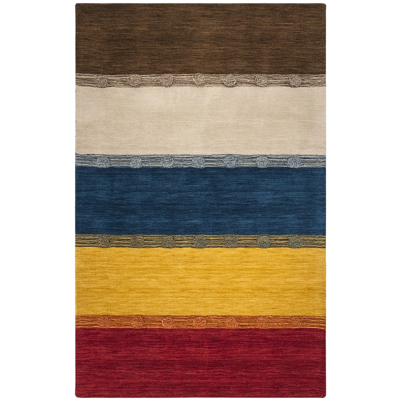 Safavieh Himalaya 4' x 6' Hand Loomed Wool Rug in Beige