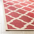 Safavieh Linden 100 9' x 12' Rug in Red and Creme