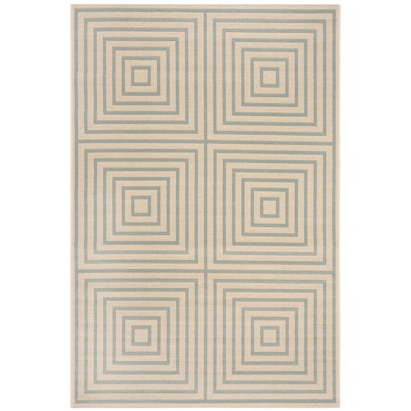 Safavieh Linden 100 4' x 6' Rug in Red and Creme