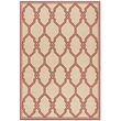 Safavieh Linden 100 4' x 6' Rug in Red and Creme