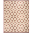 Safavieh Linden 100 8' x 10' Rug in Red and Creme