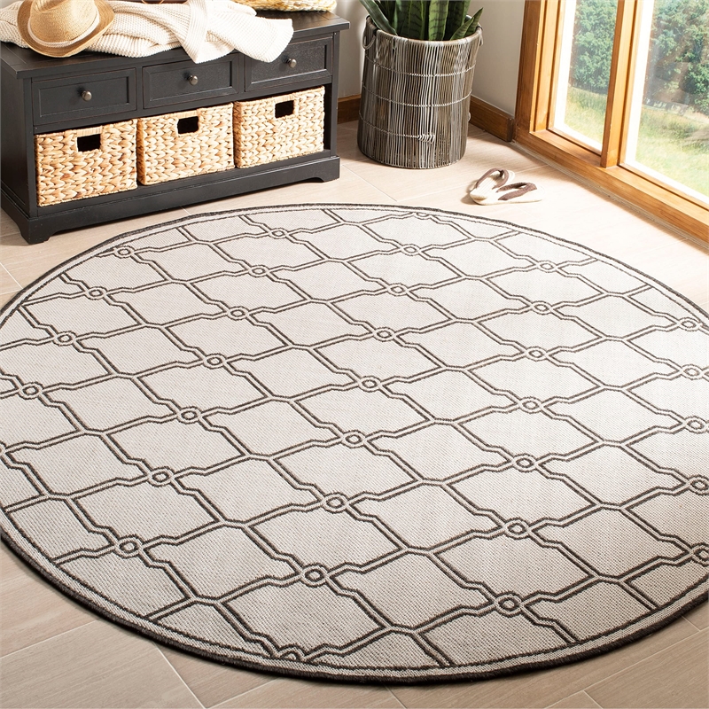 Safavieh Linden 100 9' x 12' Rug in Red and Creme