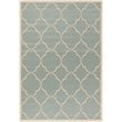 Safavieh Linden 100 4' x 6' Rug in Aqua and Cream