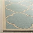 Safavieh Linden 100 9' x 12' Rug in Aqua and Cream