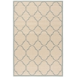 Safavieh Linden 100 4' x 6' Rug in Cream and Aqua