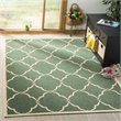 Safavieh Linden 100 4' x 6' Rug in Green and Creme