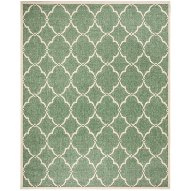 Safavieh Linden 100 4' x 6' Rug in Green and Creme