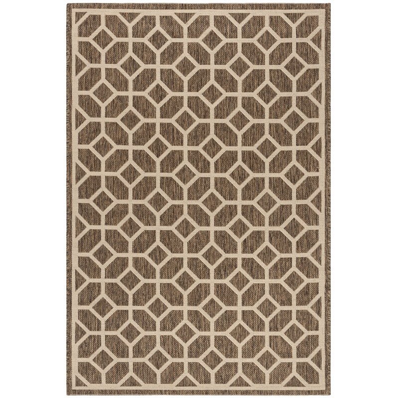 Safavieh Linden 100 4' x 6' Rug in Beige and Cream
