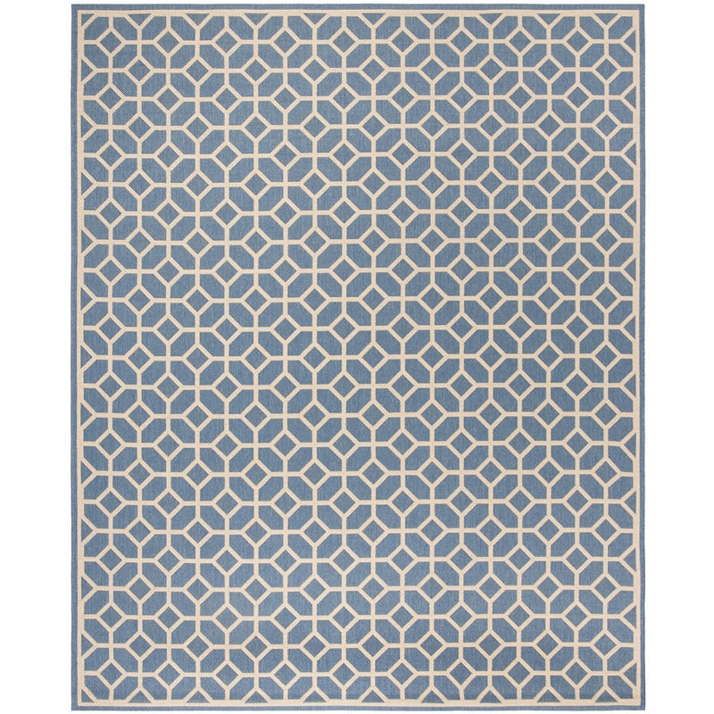 Safavieh Linden 100 8' x 10' Rug in Beige and Cream