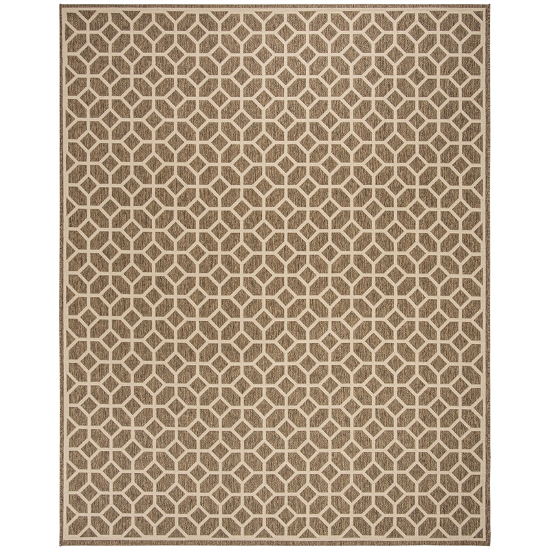 Safavieh Linden 100 9' x 12' Rug in Beige and Cream