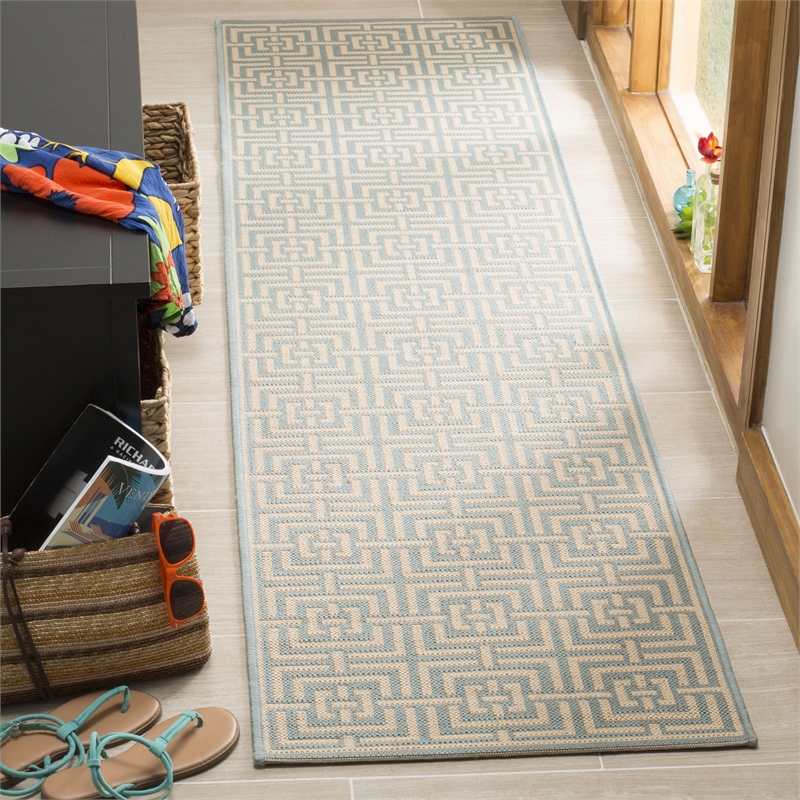 Safavieh Linden 100 8' x 10' Rug in Cream and Beige