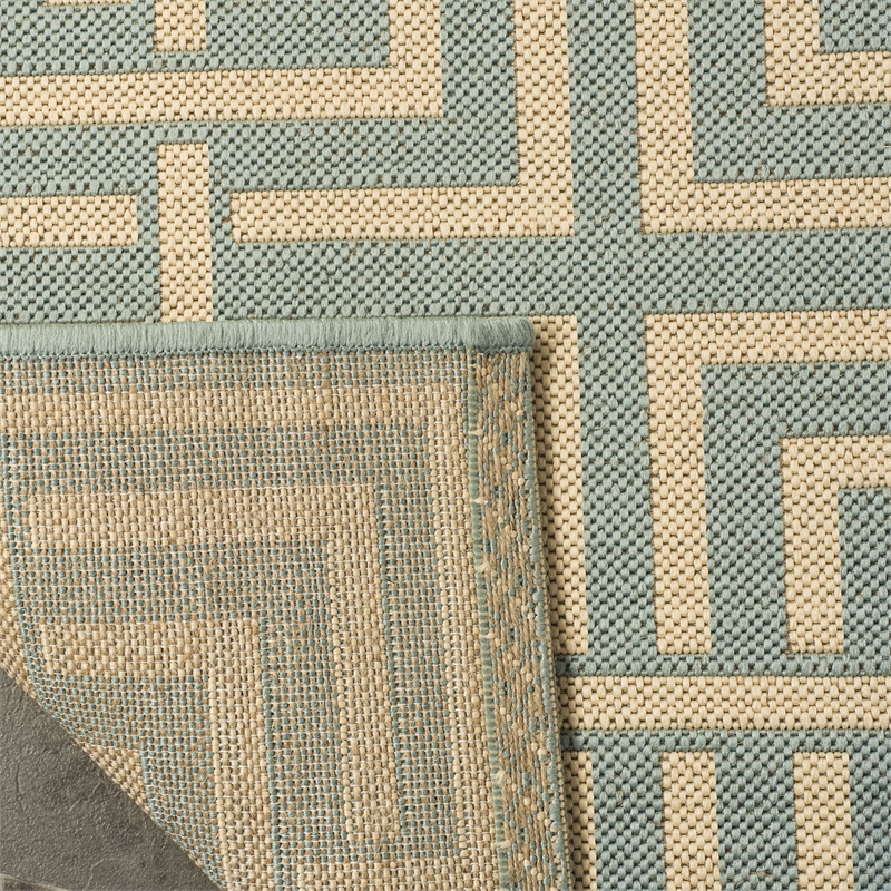 Safavieh Linden 100 8' x 10' Rug in Cream and Beige