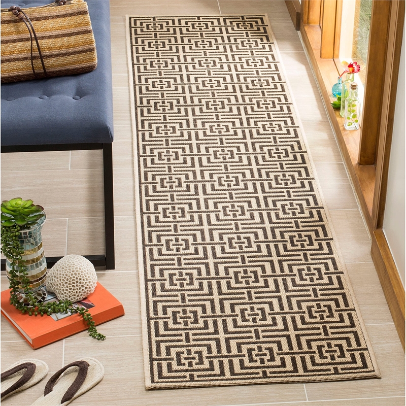 Safavieh Linden 100 9' x 12' Rug in Cream and Beige
