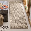 Safavieh Linden 100 2' x 8' Runner Rug in Cream and Beige