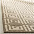 Safavieh Linden 100 2' x 8' Runner Rug in Cream and Beige