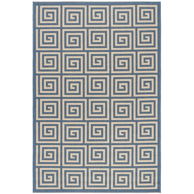 Safavieh Linden 100 4' x 6' Rug in Cream and Beige