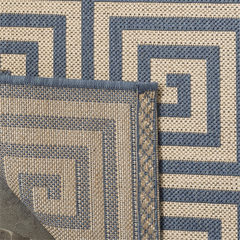 Safavieh Linden 100 4' x 6' Rug in Cream and Beige