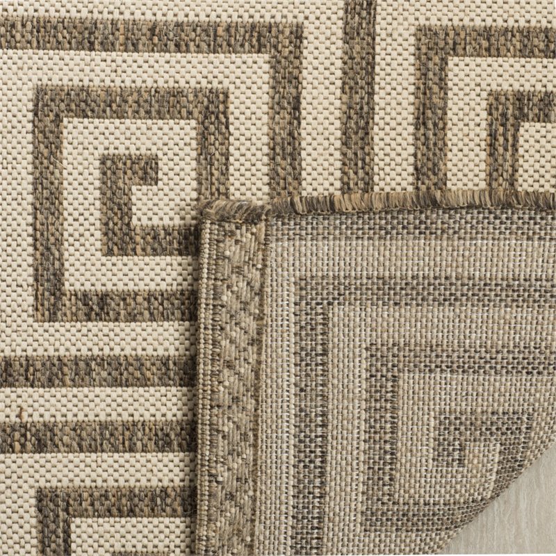 Safavieh Linden 100 8' x 10' Rug in Cream and Beige