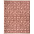 Safavieh Linden 100 9' x 12' Rug in Red and Creme