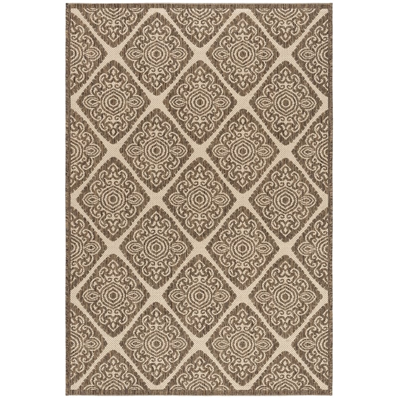 Safavieh Linden 100 4' x 6' Rug in Cream and Beige