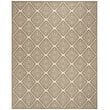 Safavieh Linden 100 8' x 10' Rug in Cream and Beige
