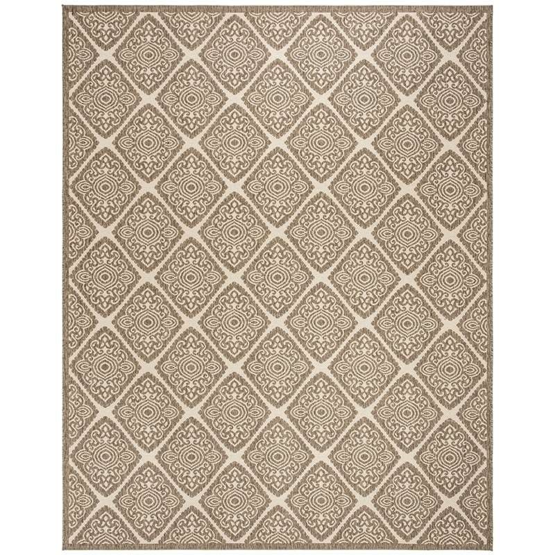 Safavieh Linden 100 9' x 12' Rug in Cream and Beige