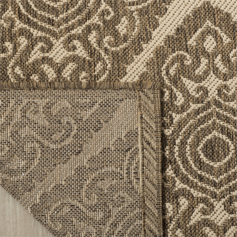 Safavieh Linden 100 9' x 12' Rug in Cream and Beige