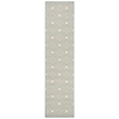 Safavieh Linden 100 2' x 8' Runner Rug in Cream and Aqua