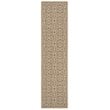 Safavieh Linden 100 2' x 8' Runner Rug in Cream and Beige
