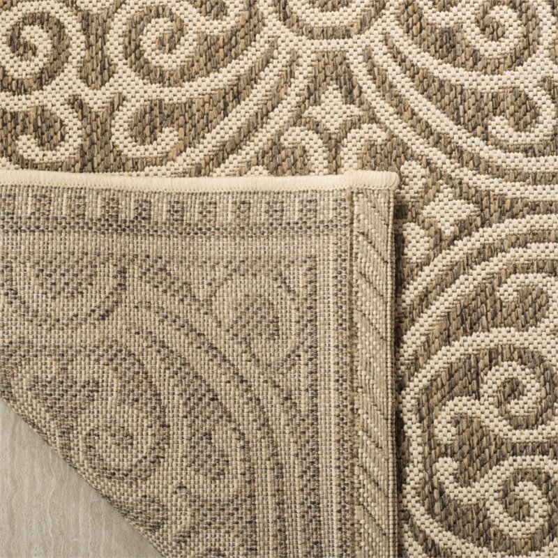 Safavieh Linden 100 4' x 6' Rug in Cream and Beige