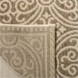 Safavieh Linden 100 9' x 12' Rug in Cream and Beige