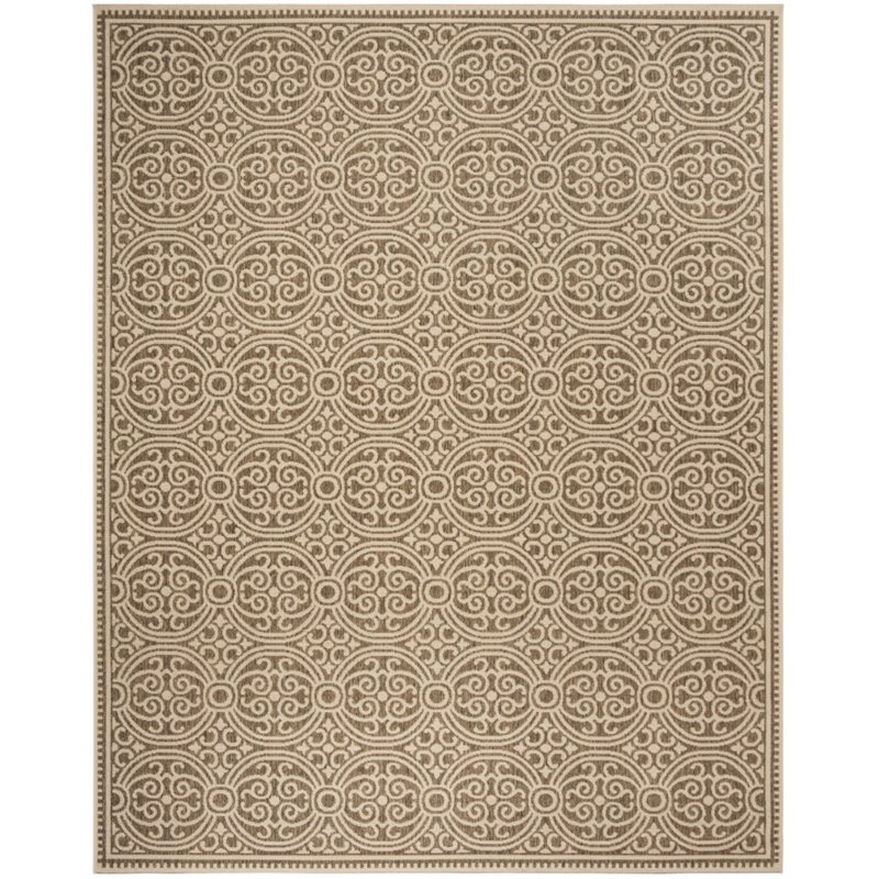 Safavieh Linden 100 9' x 12' Rug in Cream and Beige