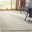 Safavieh Linden 100 8' x 10' Rug in Aqua and Cream