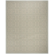 Safavieh Linden 100 9' x 12' Rug in Aqua and Cream