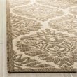Safavieh Linden 100 2' x 8' Runner Rug in Cream and Beige