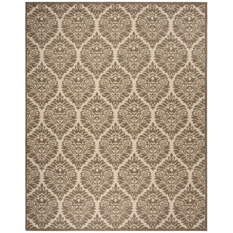 Safavieh Linden 100 8' x 10' Rug in Cream and Beige