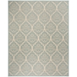 Safavieh Linden 100 8' x 10' Rug in Aqua and Cream