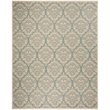 Safavieh Linden 100 9' x 12' Rug in Aqua and Cream
