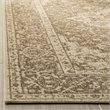 Safavieh Linden 100 2' x 8' Runner Rug in Beige and Cream