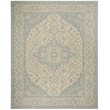 Safavieh Linden 100 8' x 10' Rug in Cream and Aqua