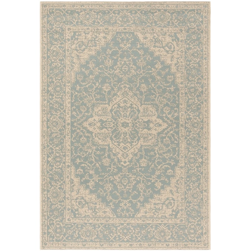 Safavieh Linden 100 8' x 10' Rug in Green and Creme
